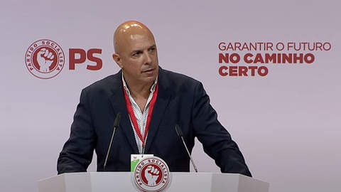 Paulo Cafôfo no XXIII Congresso Nacional do PS, na Portimão Arena