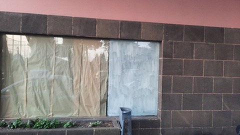 As caixas multibanco estavam localizadas junto ao Largo da Achada.