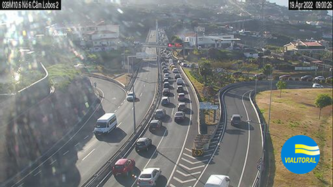 Estado da VR1 após o acidente