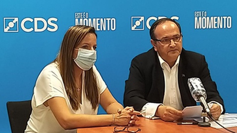 António Lopes da Fonseca e a deputada Ana Cristina Monteiro.