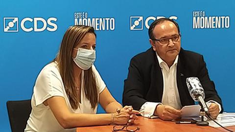 António Lopes da Fonseca e a deputada Ana Cristina Monteiro.
