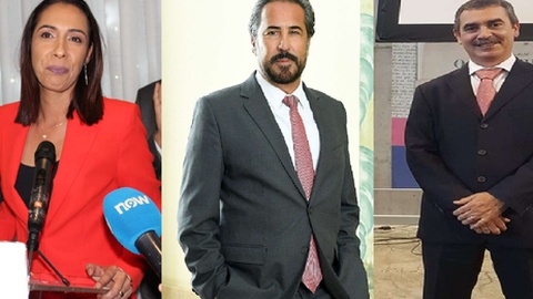 Magna Costa, Miguel Castro e José Fernandes.