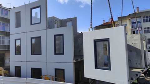 A construção será modular, mais rápida e mais barata, com necessidade de menos mão-de-obra.&nbsp;