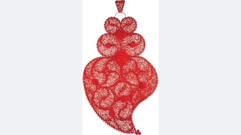 &nbsp; Joana Vasconcelos (1971)&nbsp;Coração Independente Vermelho, 2005&nbsp; &nbsp;&nbsp;