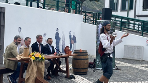 A apresentação do evento aconteceu esta tarde, em Machico. Foto DR