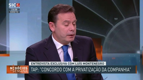 Luís Montenegro respondeu a todas as questões mas não disfarçou o "embaraço"