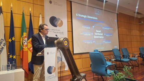Miguel Castro Neto relevou a importância dos 'gémeos digitais' para a antecipação de riscos e para transformar a gestão da agricultura madeirense.