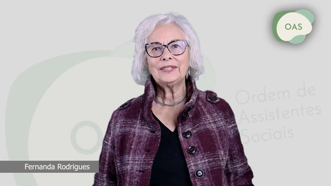 A bastonária da Ordem dos Assistentes Sociais, Fernanda Rodrigues.