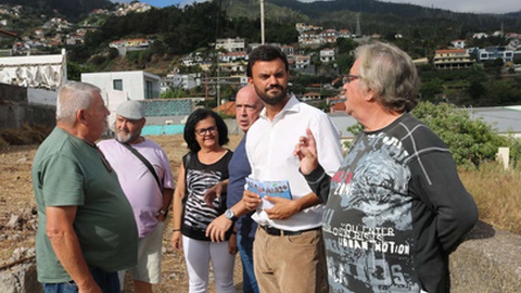 Ricardo Lume esteve no&nbsp;Bairro da Quinta das Freiras apontando críticas à gestão autárquica da capital madeirense.&nbsp;