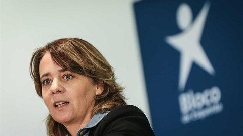 Catarina Martins, coordenadora do Bloco de Esquerda