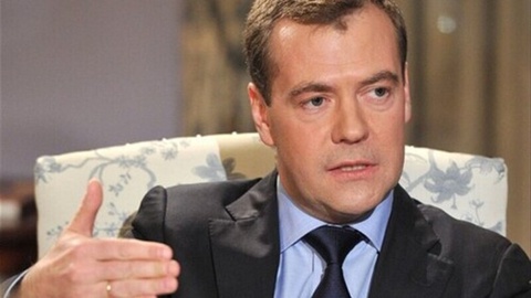 Vice-presidente do Conselho de Segurança russo, Dmitri Medvedev.