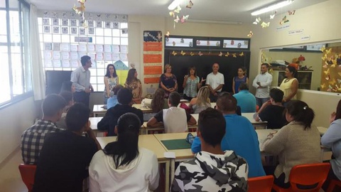 A vereadora Madalena Nunes sublinhou o investimento que tem sido feito pela CMF no âmbito da formação contínua.