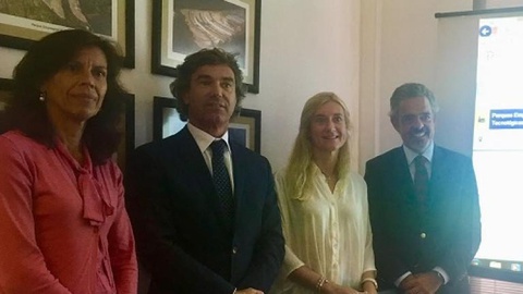 Paula Cabaço, Ricardo Morna, Isabel Cardoso e Francisco Mendes Palma reuniram a semana passada no Funchal.