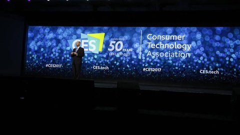 FOTO Página oficial do CES (Consumer Electronics Show)