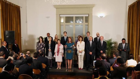 O grupo de Lima.    Foto REUTERS/Guadalupe Pardo