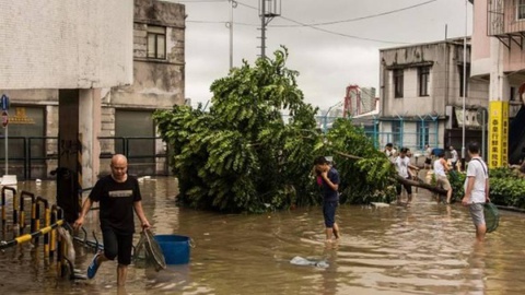 Além dos prejuízos materiais, o Hato causou dez mortos e mais de 240 feridos em Macau, em Dezembro último. 