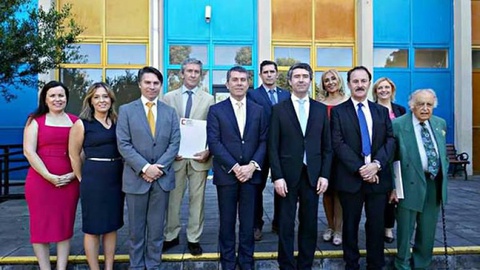 Cerimónia de entrega de diplomas em Melbourne. FOTO Instituto Camões