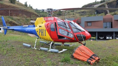 Em Portugal há cerca de 55 meios aéreos no continente, mais um na Madeira.