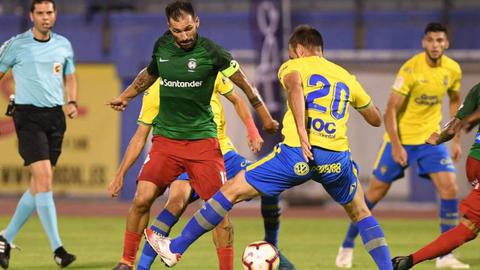 Danny jogou frente ao Las Palmas