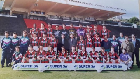 Foi esta a equipa que em 1993 realizou o primeiro jogo oficial do Marítimo na Taça UEFA.