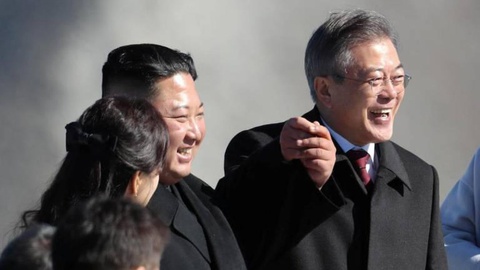 Foto Pyeongyang Press Corps/Pool via REUTERS