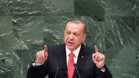 O Presidente turco, Recep Tayyip Erdogan. FOTO Reuters