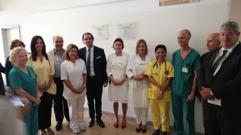 A ida de Mguel Albuquerque, hoje, ao serviço de cardiologia do SESARAM.