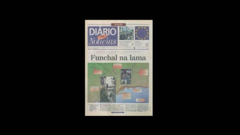 No dia seguinte à tempestade, o DIÁRIO publicou oito páginas sobre a tragédia.
