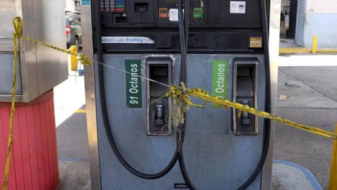 Cerca de 70% do país está afectado pela falta de gasolina.