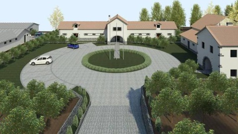 Imagem do projecto final da Estação Zootécnica da Madeira