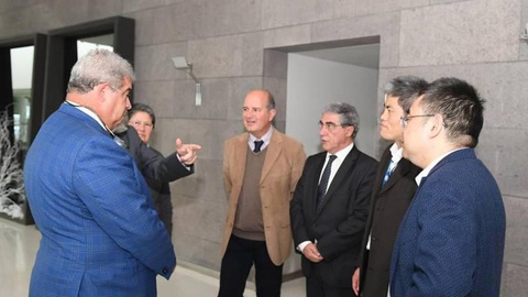 Pedro Ramos reagiu à aprovação de novas vacinas no Plano Nacional de Vacinação à margem da  cerimónia de abertura do ‘Madeira International Conference on Emerging Trends and Future of Nanomaterials for Human Health - MAD- Nano RAM´. FOTO: Rui Silva/ASPRESS