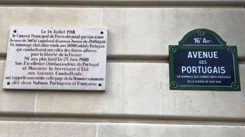 FOTO Facebook da Embaixada de Portugal em Paris