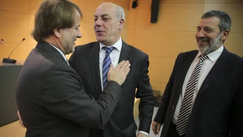 Luís Neves (à esquerda) com Carlos Farinha (à direita), assumem funções de director e director adjunto na PJ desde Junho de 2018.