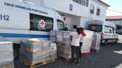 Foto do Facebook da Cruz Vermelha Portuguesa
