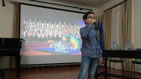 Diogo Silva interpretou ‘Fabo’, o tema com que ganhou no ano passado o festival.