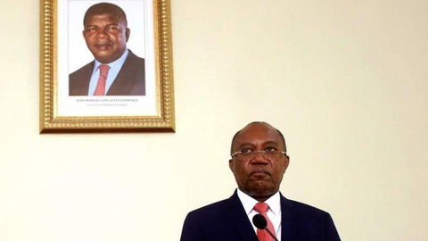 O ministro das Relações Externas de Angola, Manuel Augusto.  Foto EPA/AMPE ROGERIO