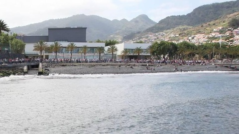 A praia de São Roque vai receber as paletes do concurso.   Foto Arquivo