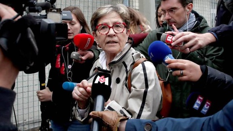 Viviane Lambert, mãe do enfermeiro Vincent Lambert, mostra-se contra a decisão.