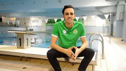 Alexis Santos é um dos nadadores que vão representar o país.   Foto Álvaro Isidoro / Global Imagens 