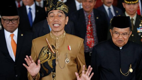 O presidente indonésio Joko Widodo.  Foto REUTERS/Willy Kurniawan