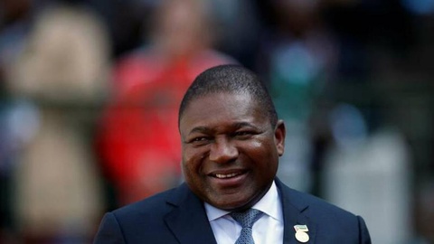 Filipe Niussi, presidente de Moçambique. Foto Reuters