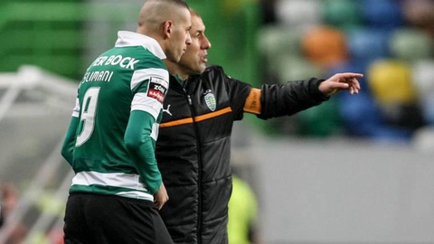 Madeirense Leonardo Jardim orientou Slimani no Sporting. 