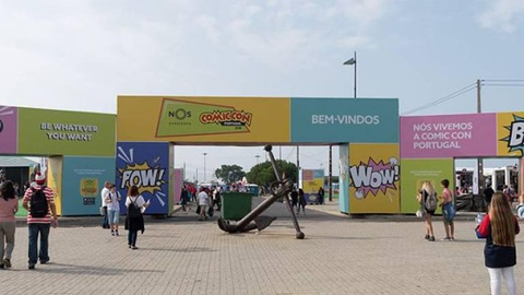A Comic Con Portugal é o maior evento de cultura pop do país, que engloba: Cinema, Televisão, Banda Desenhada, Literatura, Gaming, Cosplay, Anime, Manga, Música e New Media. FOTO Instagram Comic Con Portugal (2018)