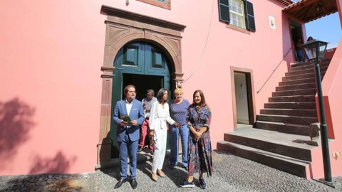 Miguel Albuquerque visitou, esta segunda-feira, 16 de Setembro, o Solar de São Cristóvão, em Machico. FOTO Facebook Governo Regional