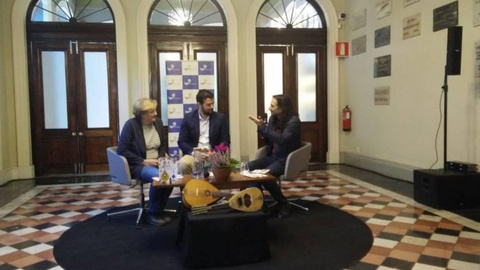 A apresentação do Festival contou com a presença de Norberto Cruz, Teresa Brazão e Miguel Silva Gouveia. Foto DR