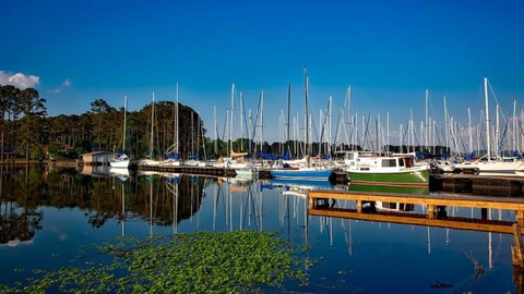 Lago  Guntersville, Marina de Alabama FOTO Pixabay
