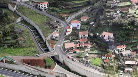 A freguesia da Serra de Água, na Ribeira Brava, foi uma das mais afectadas pelo grande temporal ocorrido há dez anos na ilha, Foto Lusa