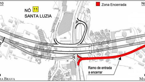Vialitoral sugere como alternativa o nó 12 (Pestana Júnior) ou entrada no sentido Funchal-Ribeira Brava e a utilização do nó 10 (Santo António).