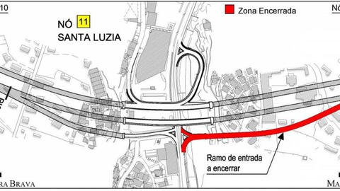 Vialitoral sugere como alternativa o nó 12 (Pestana Júnior) ou entrada no sentido Funchal-Ribeira Brava e a utilização do nó 10 (Santo António).