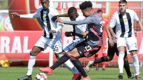 Jogo no Estádio da Madeira entre o Nacional e o Benfica B. Foto ASPRESS
